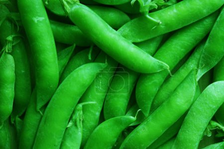 Group of green peas