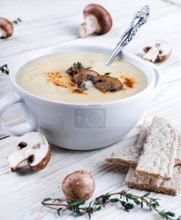 Champignons mushroom soup