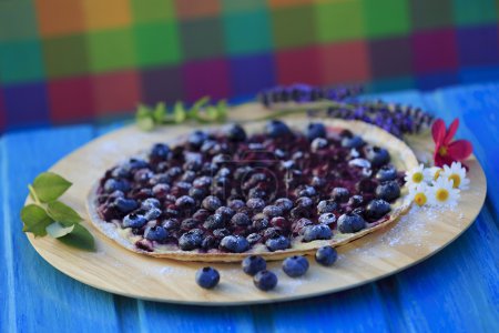 Blueberry tarte