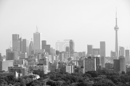 Toronto city skyline 