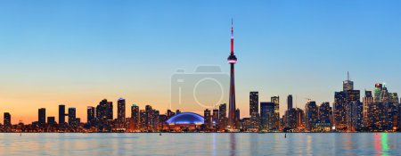 Toronto skyline panorama