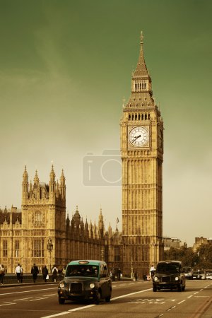 Taxi and Big Ben