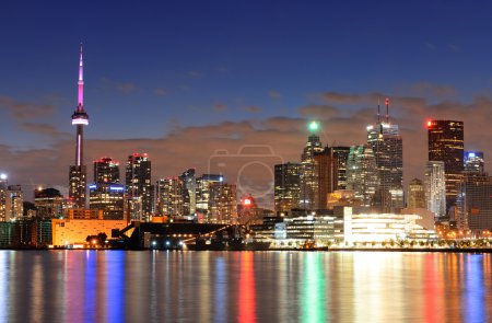 Toronto cityscape panorama