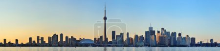 Toronto Canada skyline  at night