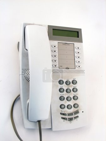 Modern white phone