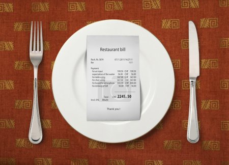The price at restaurant