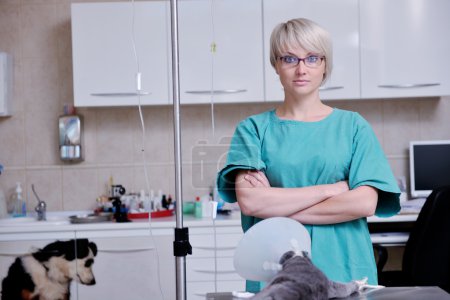 Female veterinary