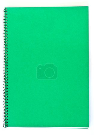 Spiral Green Notebook