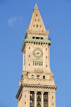 Clock tower in Boston