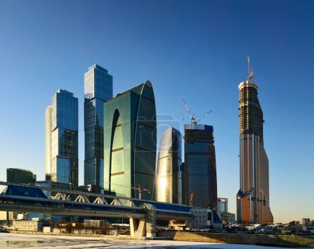 Moscow city business center