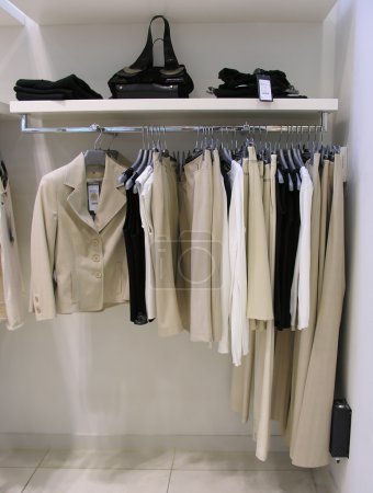 Clothes in shop