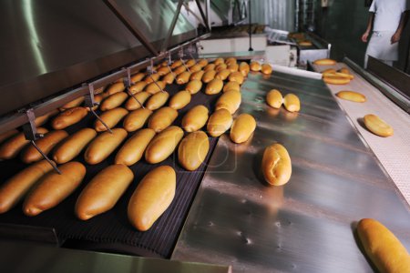 Bread factory production