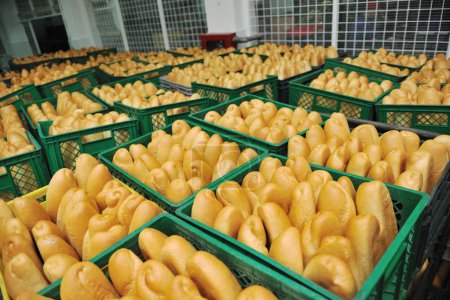Bread factory production