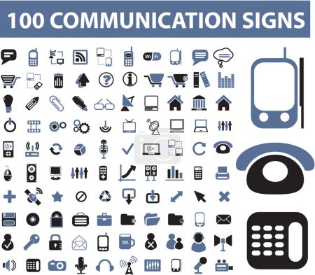 100 communication signs