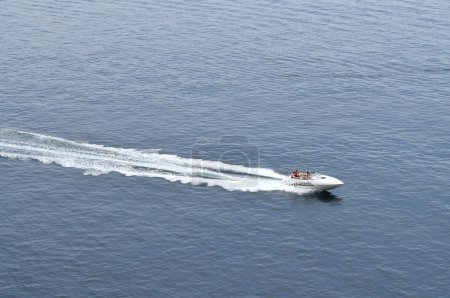 Luxury turist boat ship at sea