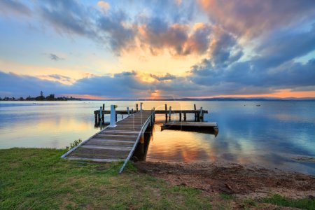 Sunset at Belmont, Lake Macquarie, NSW Australia
