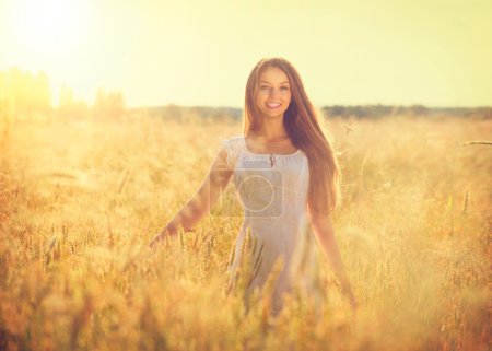Girl in field