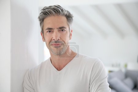 Attractive 50-year-old man