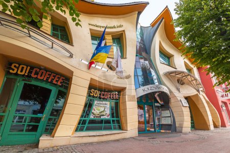 The Crooked house in Sopot