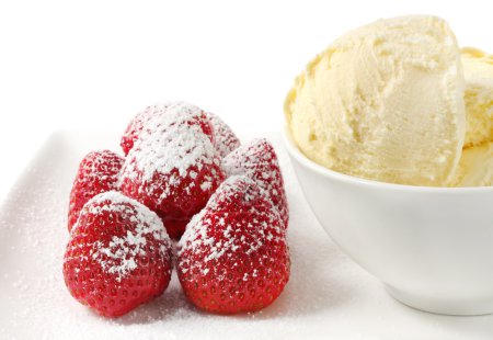 Strawberries and Icecream