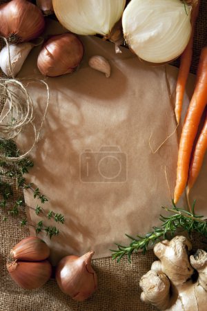 Rustic Food Background