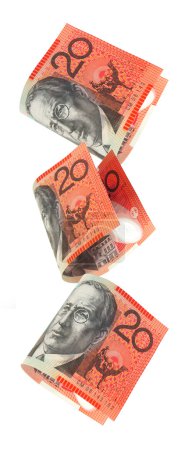 Aussie Money Falling