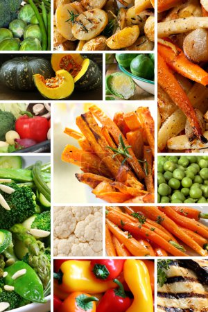 Vegetables Collage