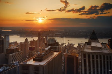 Manhattan Sunset, New York City