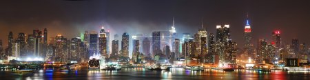 Manhattan New York City panorama