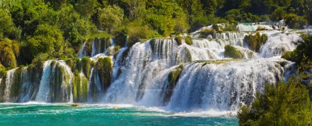 Waterfall KRKA in Croatia