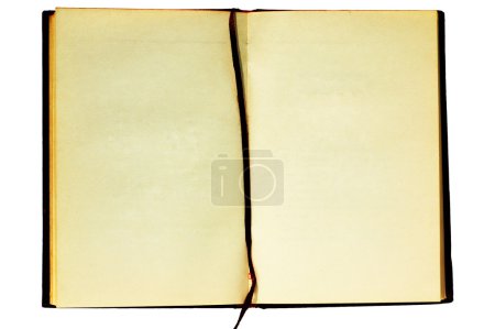 Old blank book
