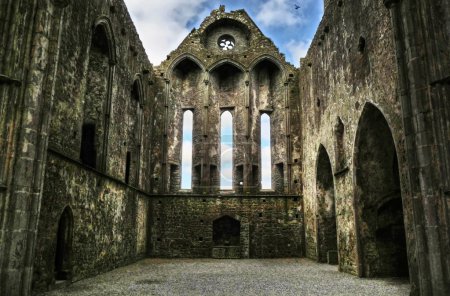 Rock of Cashel - ruins interior