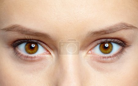 Human eyes