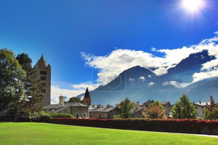 Aosta village