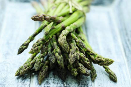 Asparagus, a bunch of fresh asparagus