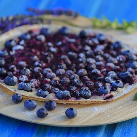 Blueberry tarte