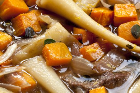 Lamb and Root Vegetable Casserole