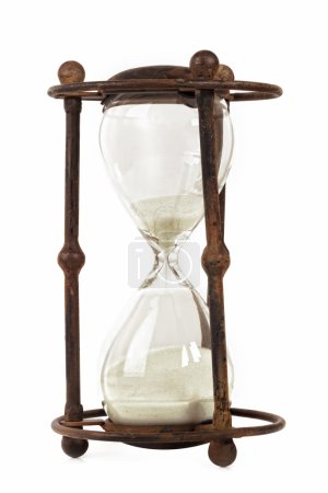 Antique Hourglass Isolated