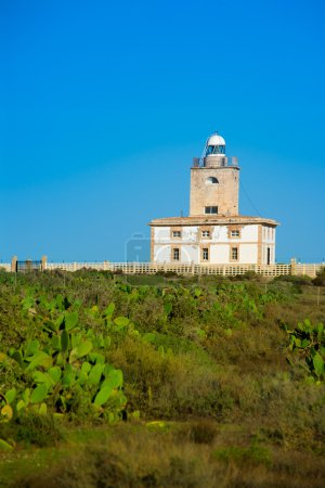 Tabarca island Lighthouse in Alicante Spain