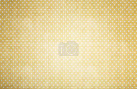 Yellow polka dots paper