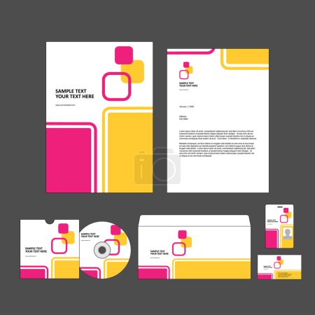 Corporate Identity Business Set.