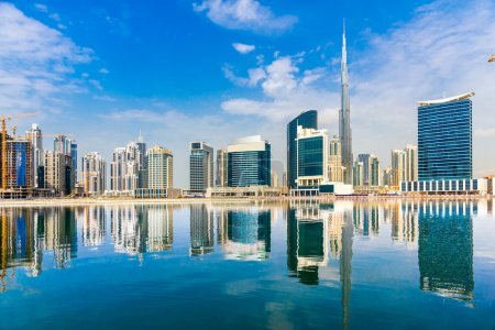 Dubai skyline, UAE