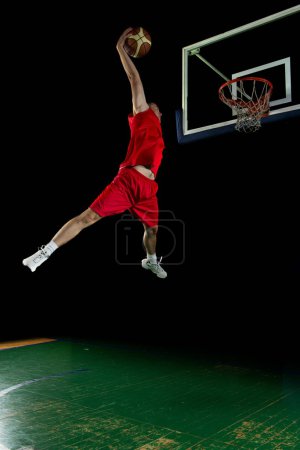 basketball player in action