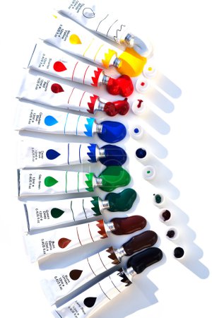 Paint in tubes