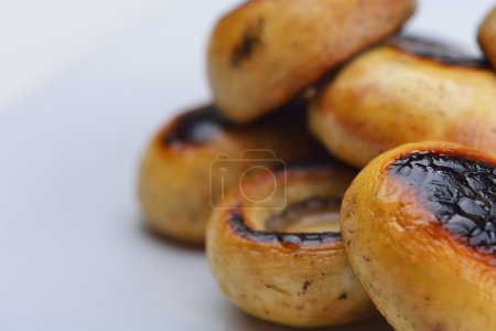 Grilled mushrooms