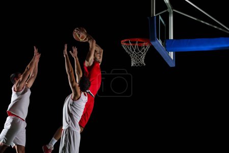 basketball player in action