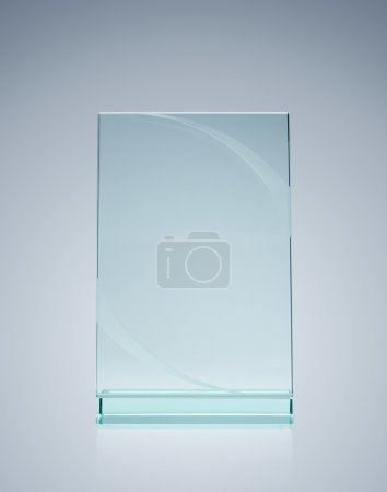Blank glass award