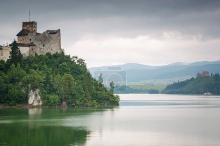 Medieval Niedzica Castle at Czorsztyn Lake