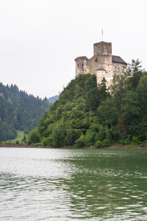 Medieval Niedzica Castle at Czorsztyn Lake