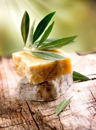 Handmade Olive Soap. Organic Cosmetics